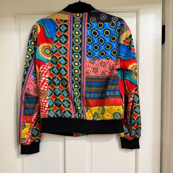 Beautiful Bright Alice+Olivia Bomber sz S-M - Picture 2 of 6